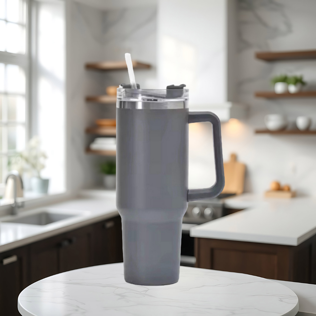 40oz Luxe RVS Geïsoleerde Thermosbeker – Duurzaam en Stijlvol voor Dagelijks Gebruik