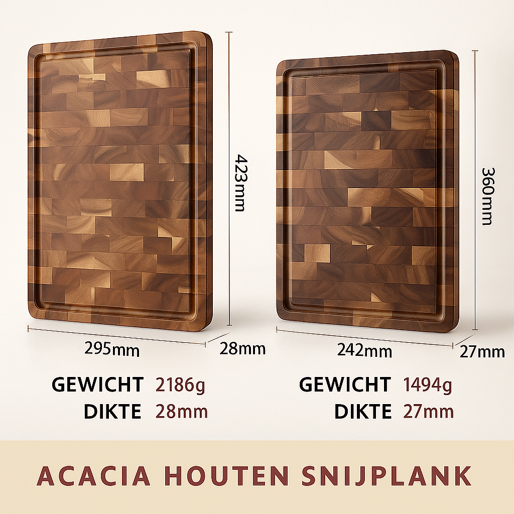Shinrai Japan - Duurzame Luxe Houten Snijplank – Stijlvol en Functioneel Keukengereedschap