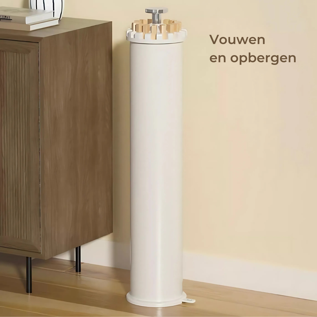 Opvouwbaar Wasrek – Compact, Ruimtebesparend en Duurzaam