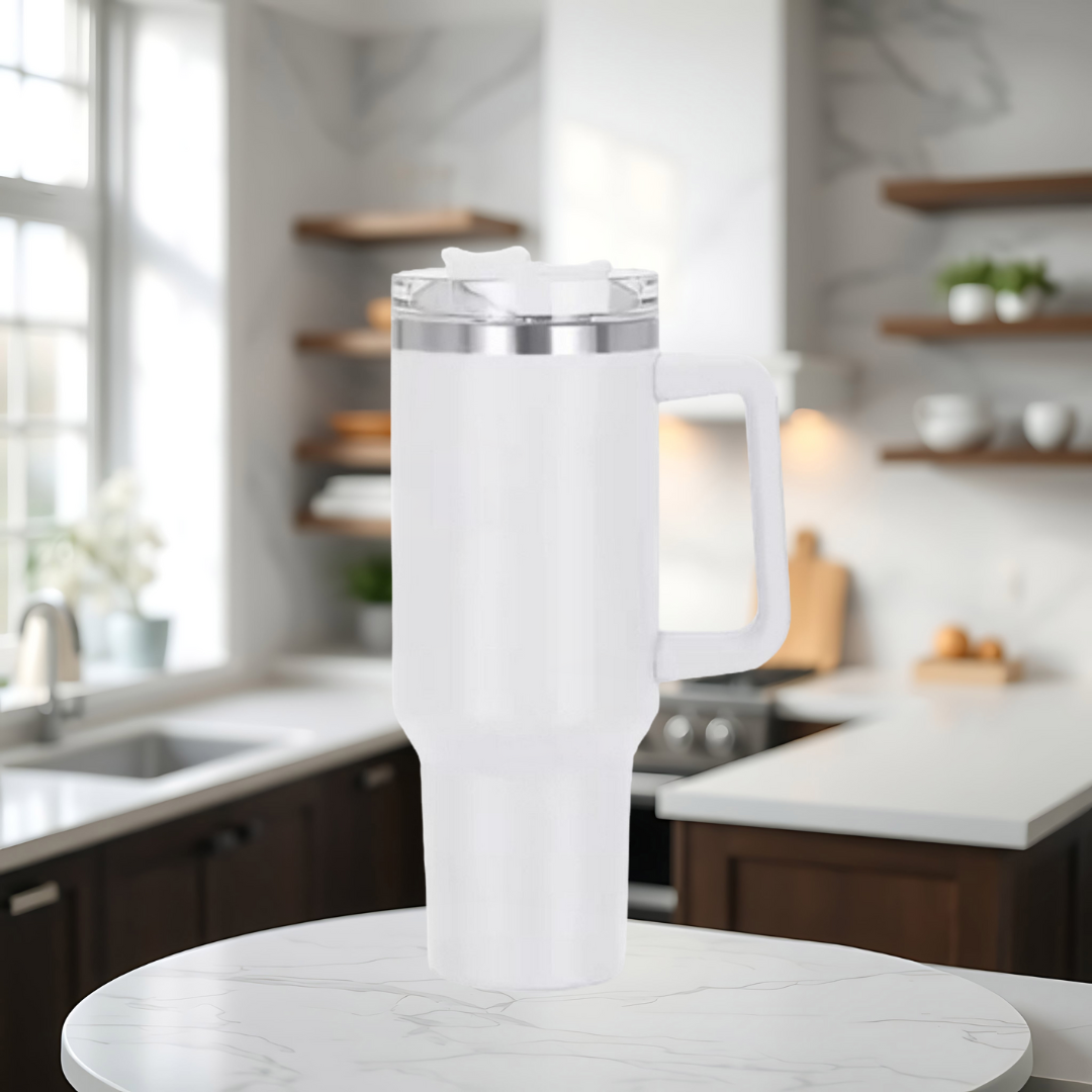 40oz Luxe RVS Geïsoleerde Thermosbeker – Duurzaam en Stijlvol voor Dagelijks Gebruik